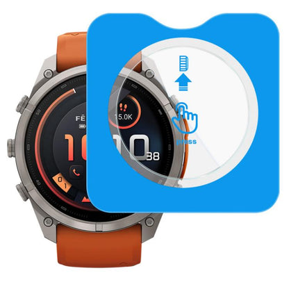imak Tempered Glass Watch Film, Self-positioning Version, For Garmin Fenix 9 Pro 51mm AMOLED, For Garmin Fenix 9 51mm, For Garmin Fenix 9 47mm, For Garmin Fenix 9 43mm, For Garmin Fenix 9 Pro 47mm AMOLED, For Garmin Fenix 9 Pro 43mm AMOLED             ...