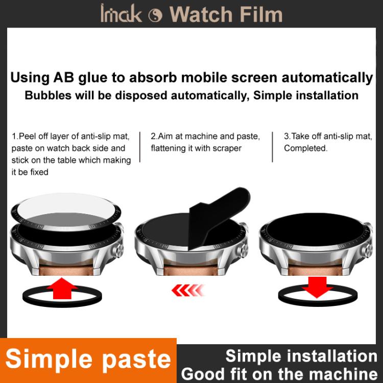 IMAK Plexiglass HD Watch Protective Film, For Garmin Forerunner 170