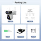 Srihome SH062 8MP Binocular Outdoor Auto-Tracking Wireless WiFi Security Camera, SH062