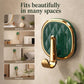 No Drill Light Luxury Plastic Adhesive Hooks Traceless Heavy-Duty Clothes Hook, 1PC