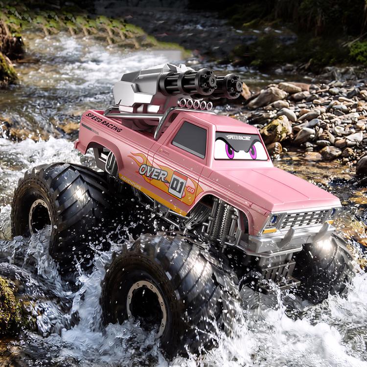 JJR/C Q245 Pro Crusher Amphibious 4WD Remote Control Car with Water Cannon Function