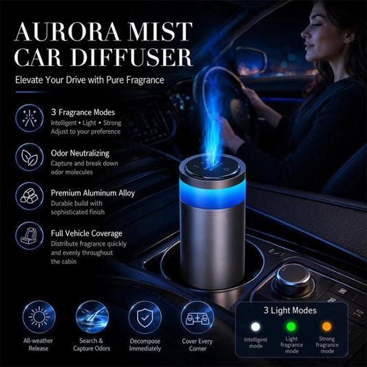 JK-582 Aurora Blue Flame Car Air Freshener