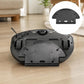 Robot vacuum filter insert, dark semicircular panel with vent holes