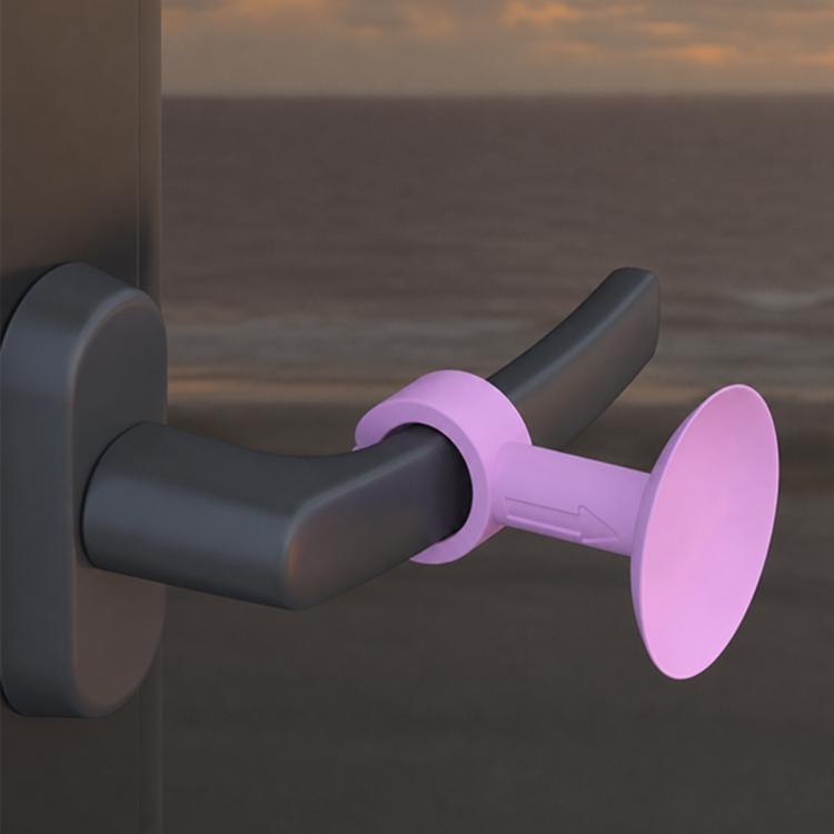 Suction Cup Door Handle Silent Anti-collision Protective Pad