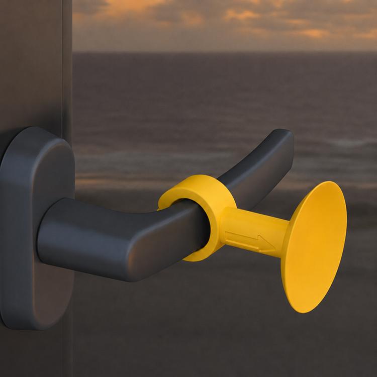 Suction Cup Door Handle Silent Anti-collision Protective Pad