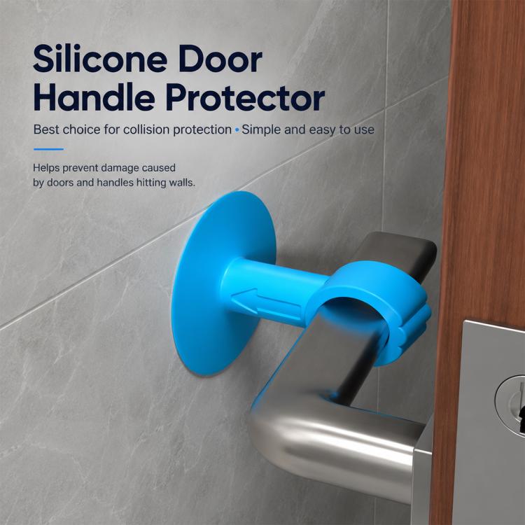 Suction Cup Door Handle Silent Anti-collision Protective Pad