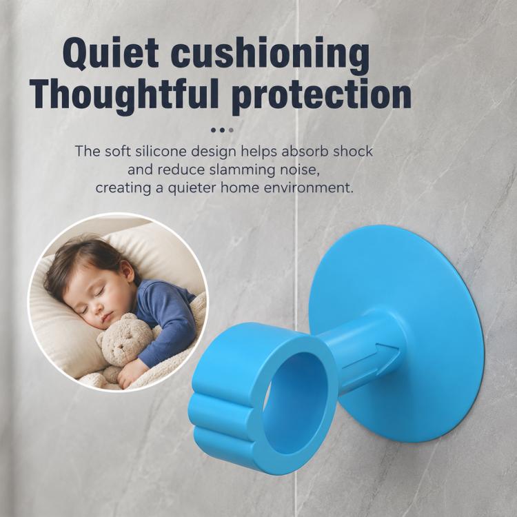 Suction Cup Door Handle Silent Anti-collision Protective Pad