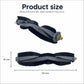 Robot vacuum main brush roller with black bristles and gray end cap