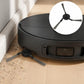 Side brush assembly with black bristles for robot vacuum replacement