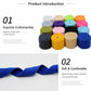 Polyester-Cotton Colorful Canvas Woven Band  50m, 3.8cm