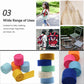 Polyester-Cotton Colorful Canvas Woven Band  50m, 3.8cm