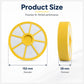 Round pre-filter for vacuum, 152mm diameter and 28mm thickness