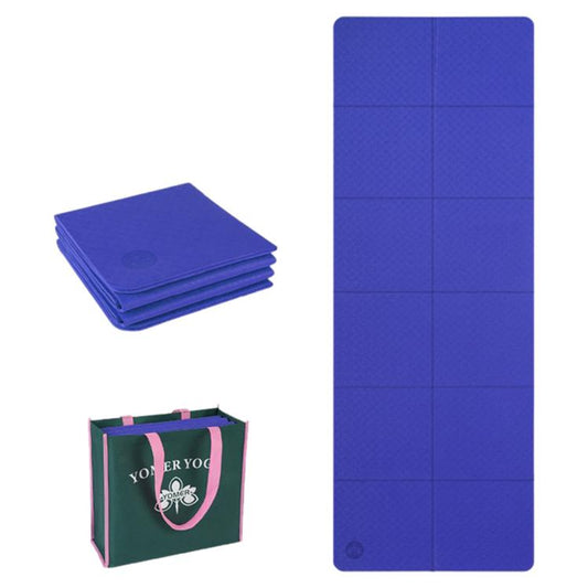 4mm Thick Non-slip Fitness Pad Foldable Yoga Mat