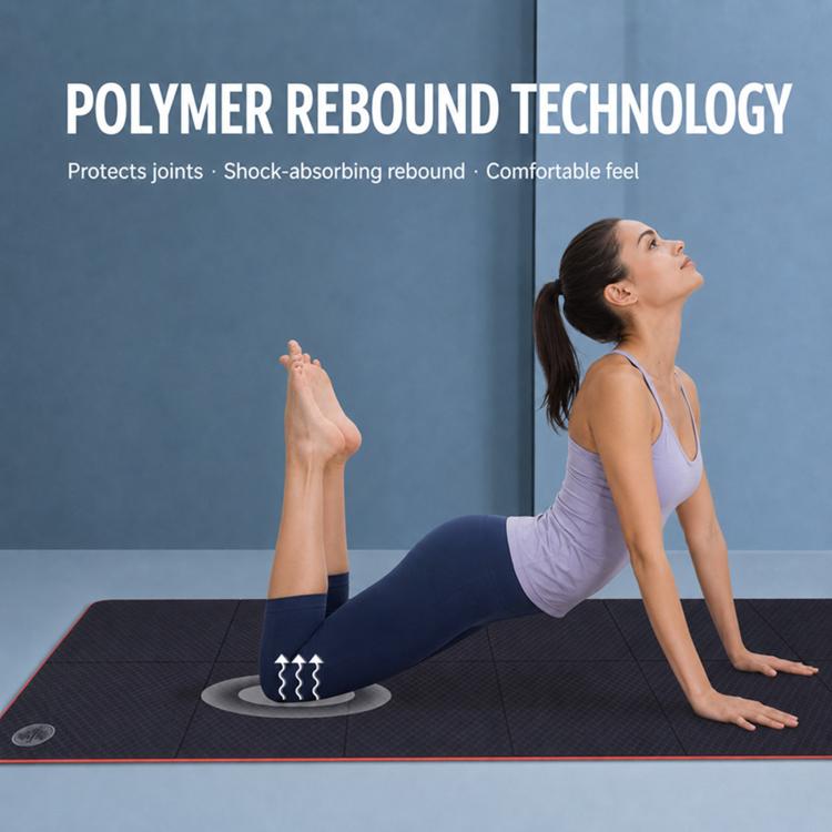 4mm Thick Non-slip Fitness Pad Foldable Yoga Mat