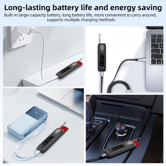 T07 Multifunctional Detector IR Scanner GPS WiFi Signal Anti-Spy Bug Finder for Hotel Travel, T07