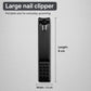 2pcs/Pack Stainless Steel Flat-Tip Nail Clippers Nail Trimming Tools, Small and Large Size