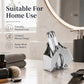 Stainless steel manual nose hair trimmer with protective guard and travel stand