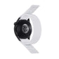 Wave Textured Nylon Hook And Loop Fastener Watch Band, For Garmin 22mm