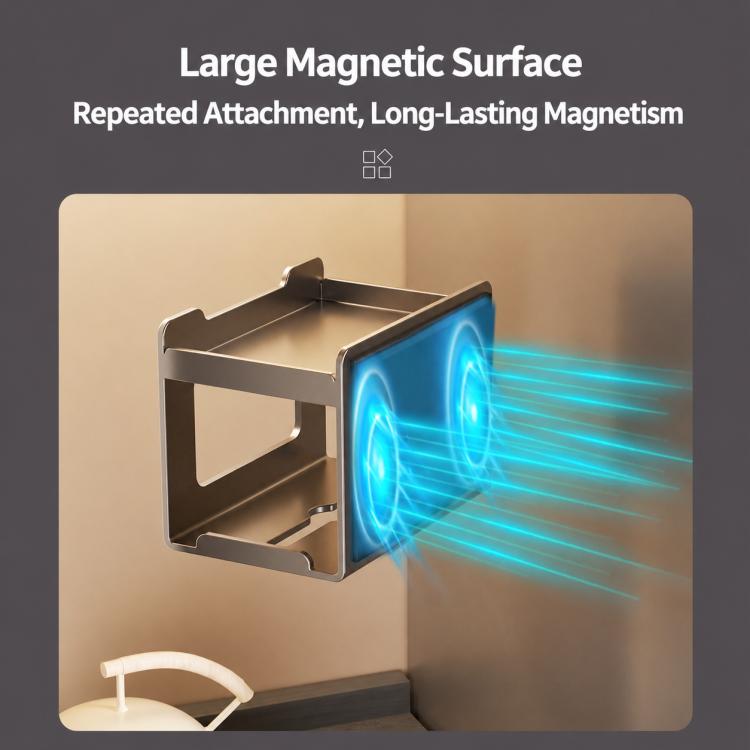 Multifunctional Wall Mounted Magnetic Tissue Storage Holder