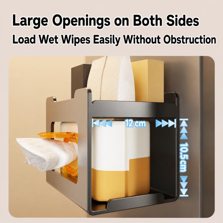 Multifunctional Wall Mounted Magnetic Tissue Storage Holder