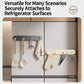 Multifunctional Magnetic Storage Hook Rack Wall Mounted No Drilling Hook Rail, 4 Hooks, 5 Hooks, 6 Hooks
