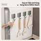 Wall Mounted No Drilling Magnetic Round Metal Hook, Single Pack, 5pcs Pack, 10pcs Pack