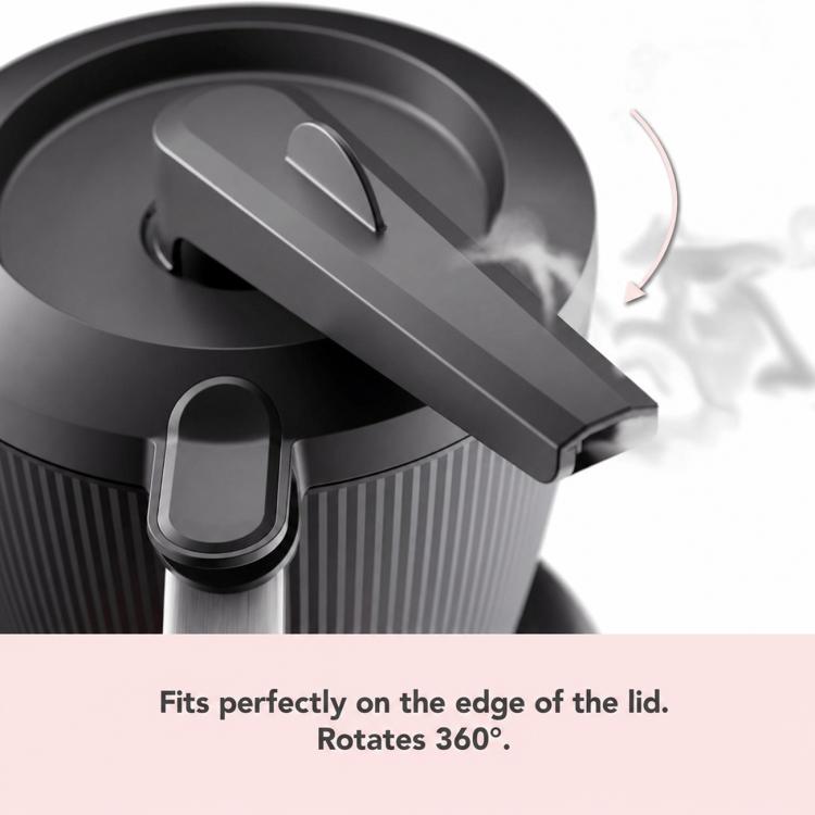 For Thermomix TM7 Food Processor Rotatable Steam Transfer Handle Replacement Part, Steam Transfer Handle