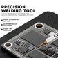 Precision welding tool using a soldering tip on an electronic circuit board
