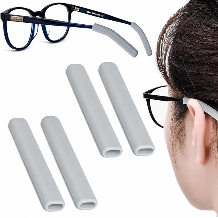 Pair Anti Slip Soft Silicone Eyeglass Ear Pads