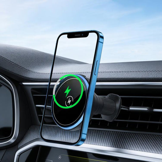T1 15W Magnetic Wireless Charging Car Air Vent Phone Holder