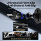 Car air vent clip mount with silicone pad for anti-shake, secure grip
