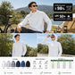 Men's lightweight sun-protection coat, white, full-zip stand collar