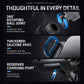 X01 2 In 1 Car Dual Coil 15W Wireless Charger Rotating Navigation Bracket, Bracket + Air Vent Base, Bracket + Dashboard Base, Bracket + Air Vent Base + Dashboard Base