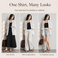 Lightweight Breathable Mid-Length Sun Protection Women Blouse, L, XL