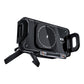 A03 Car Single Coil 15W Wireless Charger Rotating Navigation Bracket, A03 (Black)
