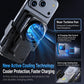 A8 Cooling Wireless Charger Car Air Outlet Holder With Digital display screen