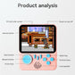 Handheld retro game console front view with 3.5-inch screen and button controls