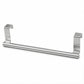 2pcs / Set 23.8cm Drill-Free Stainless Steel Towel Rack