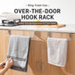 2pcs / Set 23.8cm Drill-Free Stainless Steel Towel Rack