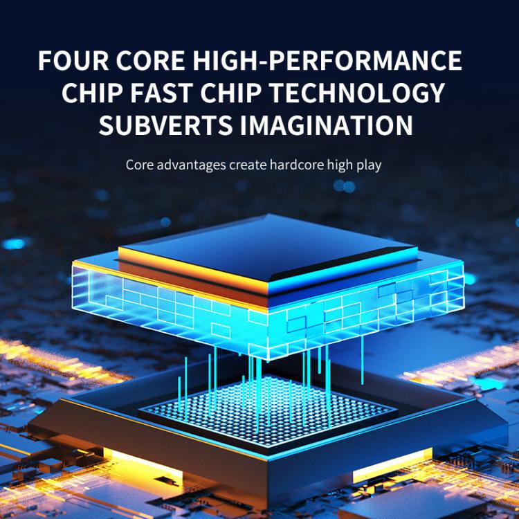 Handheld game console chip performance graphic