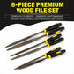 6 PCS/Set Woodworking Cutter Rotary Carving and Grinding Tool