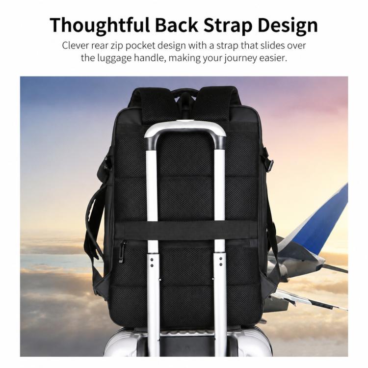 OUMANTU 2201 Large Capacity Men Business Waterproof Backpack