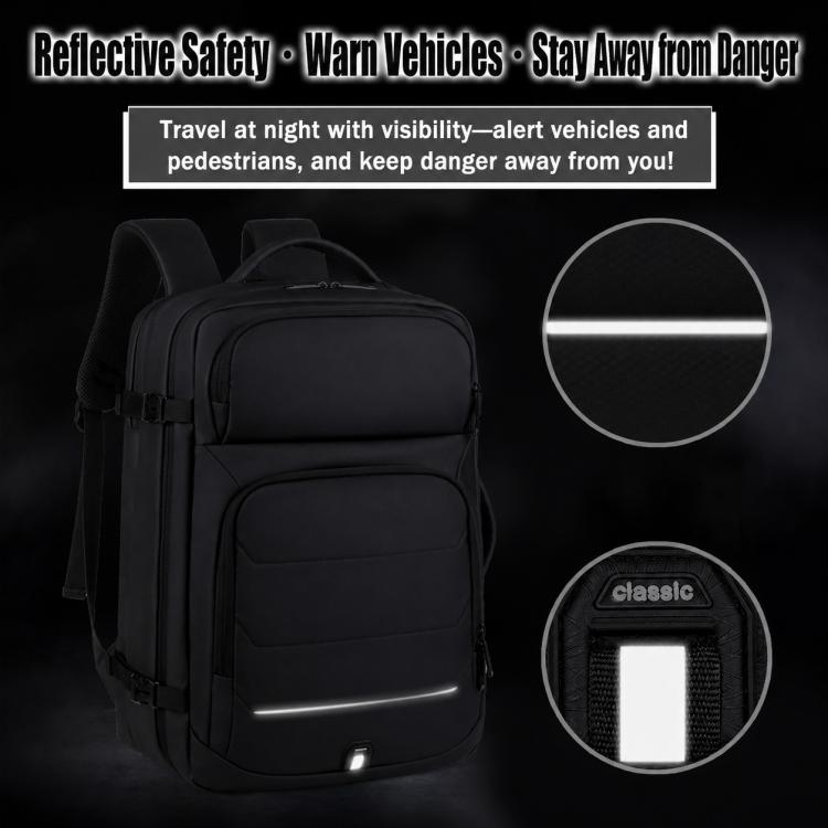 OUMANTU 2201 Large Capacity Men Business Waterproof Backpack
