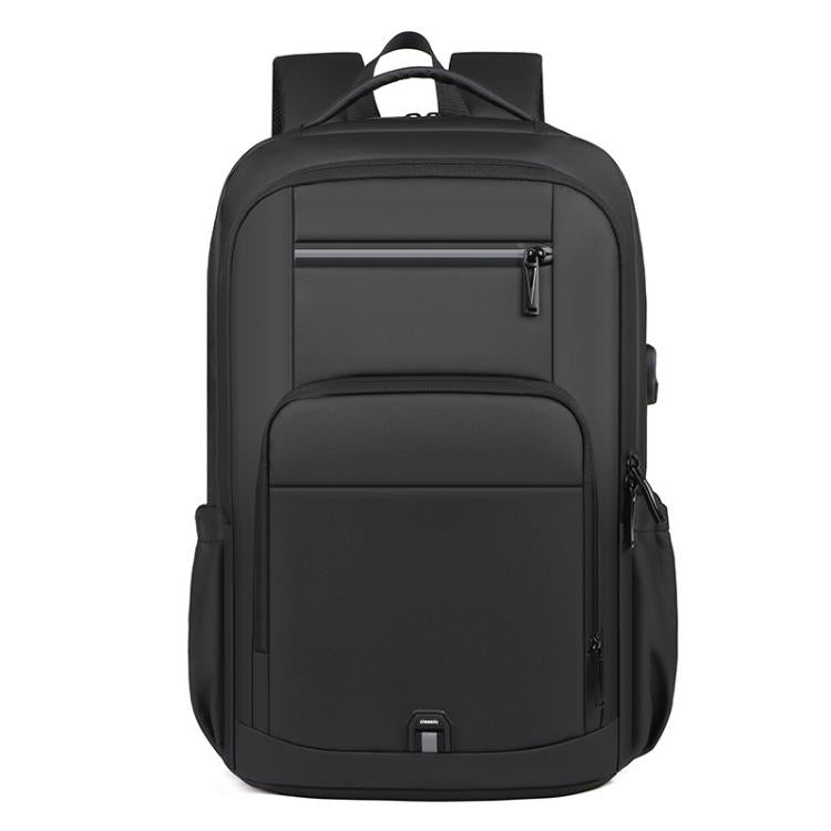 OUMANTU 2202 Large Capacity Waterproof Leather Membrane Backpack