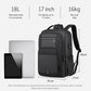 OUMANTU 2202 Large Capacity Waterproof Leather Membrane Backpack