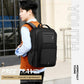 OUMANTU 2202 Large Capacity Waterproof Leather Membrane Backpack