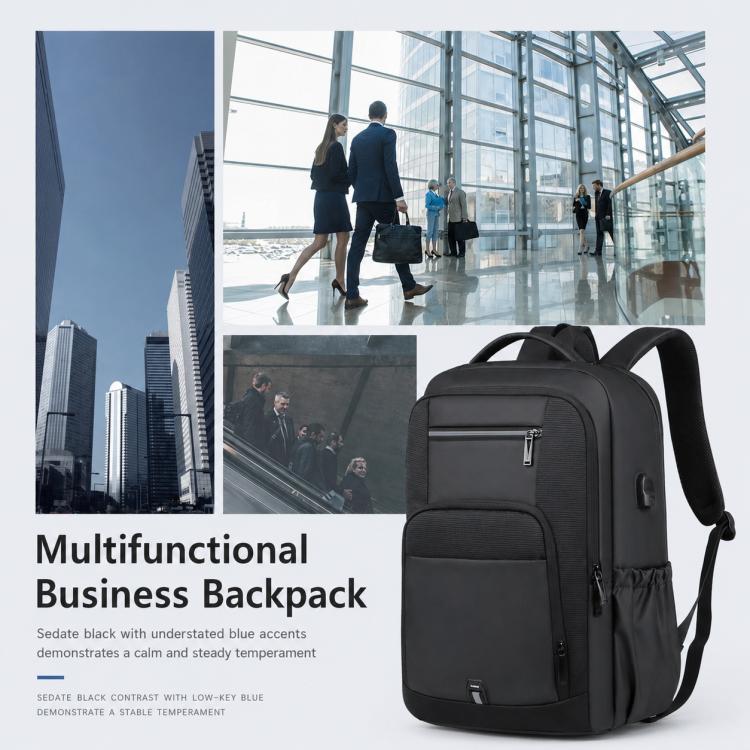 OUMANTU 2202 Large Capacity Waterproof Leather Membrane Backpack