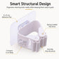 No-drill Suction Cup Bathroom Wall Mount Hook Mop Holder 4pcs, White  4pcs