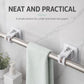 Drill-free Curtain Hanging Clips Multifunctional Curtain Rod Hook 4pcs, 30-50cm