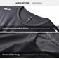 Men's quick-dry short-sleeve performance top, crew neck and collar seam detail
